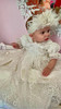 Piccolo Bacio - Couture Christening Gown - Milla - Silk