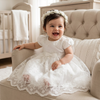 Giada Marie - Magdalene Lace Christening Gown, Flower Girl