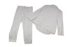 Mamemi - Imported Italian 5pc Suit - All Pin dot White