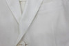 Mamemi - Imported Italian 5pc Suit - All Pin dot White