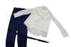 Small World - Mamemi Italian made Boys Suit w/Belt, Shirt, Tie & Vest