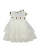 Bebe Gabrielle - Lace Dress - with Pink Rosebuds SW-3667-4