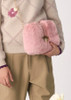 Abel & Lula Faux-Fur Handbag - Petal (5931-95)