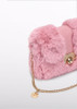 Abel & Lula Faux-Fur Handbag - Petal (5931-95)