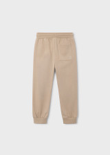 Mayoral Boy Basic Cuffed Fleece Trousers - Hazelnut (725-62)