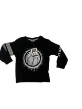 Mish Long Sleeve Thermal Tee Black Basketball 26325