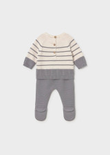 Mayoral Infant Boy Knit Leg Warmer Set - Ash (2505-65)
