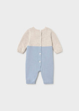 Mayoral Infant Boy Tricot Romper - Sky (2601-18)
