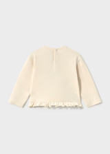 Mayoral Infant Girl Long Sleeve Shirt - Soy (2001-80)