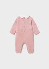 Mayoral Infant Girl Tricot Romper - Heather Baby Rose (2605-35)