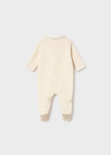 Mayoral Boy Velour Onesie - Pottery (2764-035)
