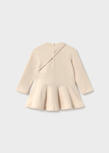 Mayoral Girl Combined Dress with Bag - Light khak (2904-093)