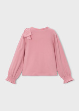 Mayoral Girl Long Sleeve T-shirt Strass Bow - chuche (4032-020)