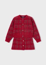 Mayoral Girl Tricot Skirt Set - Red (4935-031)