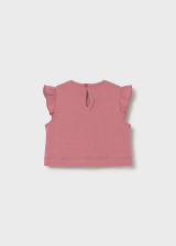 Mayoral - Rib Knit Top Blush 1089