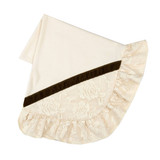 Haute Baby  Vanilla Sugar Receiving Blanket