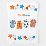 All Star To Be Baby Greeting Card C_1404