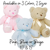My First Bear  Soft Plush Teddy for Newborns & Toddlers