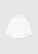 Mayoral - L/S Linen Shirt 1118 White
