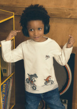 Mayoral Boy Long Sleeve T-shirt - bikes crea (4011-021)