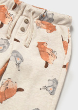 Mayoral Boy Patterned Pants - tofu (2538-096)