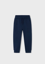 Mayoral Boy Basic Cuffed Fleece Trousers - Blue (725-060)