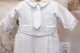 Piccolo Bacio - Boys Couture Christening Suit - Mario in Shantung