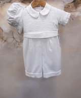 Piccolo Bacio - Boys Couture Christening Suit - Andrew in Shantung