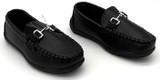Josmo Boys Loafer Shoes - Black 598