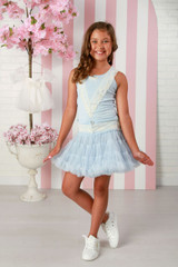Ooh! La La! Couture - Sandrine Skirt Set Sky