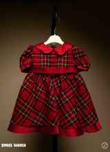 Bimbalo - Italian Import Red Plaid Dress 8318