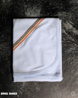 Sippy's Babes - Blue Receiving Blanket