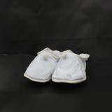 Piccolo Bacio - Handmade matching Shoes - Blue Paisley - Shantung Style BS-3