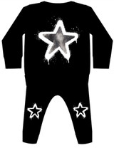 Little Mish Tie Dye 2 Piece Thermal Set - Black SW-3810