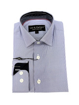 Small World - Leo & Zachary Chappy Grey Checks L/S Shirt 5892