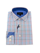Small World Kids-L&Z-Dress Shirt-5840-Chappy Plaid