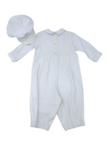 Small World - Smock Bebe Tuxedo Christening & Beret 159