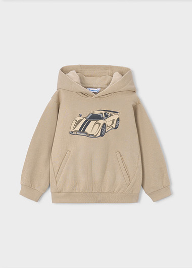 Mayoral Boy Embossment Print Pullover - Hazelnut (4455-58)