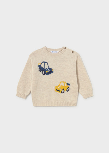 Mayoral Boy Sweater - Heather Stone (2371-72)