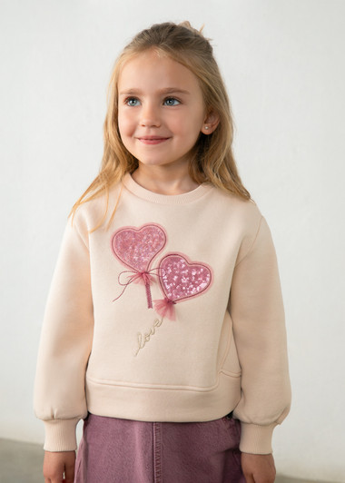 Mayoral Girl Pullover - Light khak (4408-086)
