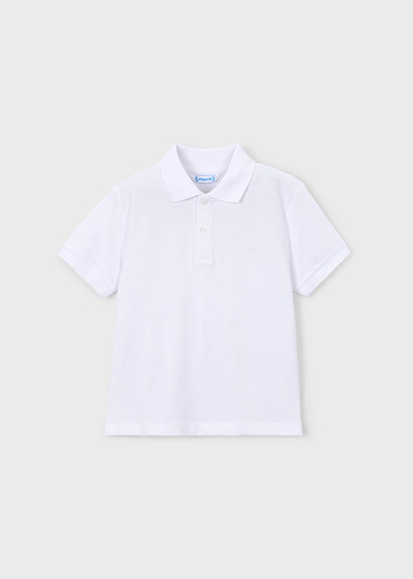 Mayoral - Basic S/s Polo White 150