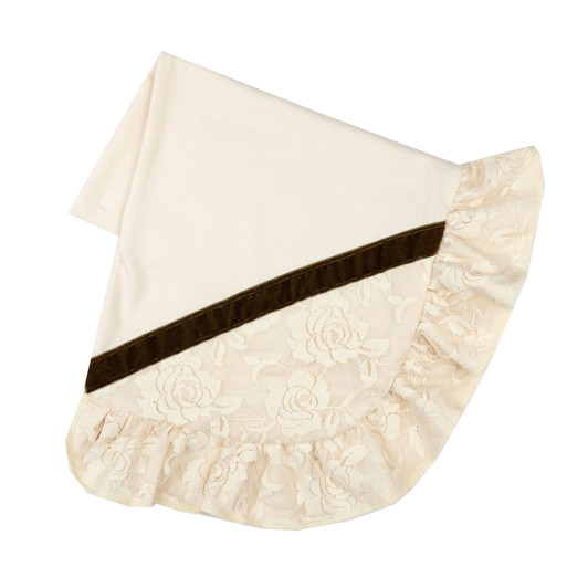 Haute Baby  Vanilla Sugar Receiving Blanket