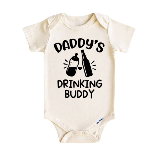 EMD - S/S Onesie - Daddys Drinking Buddy