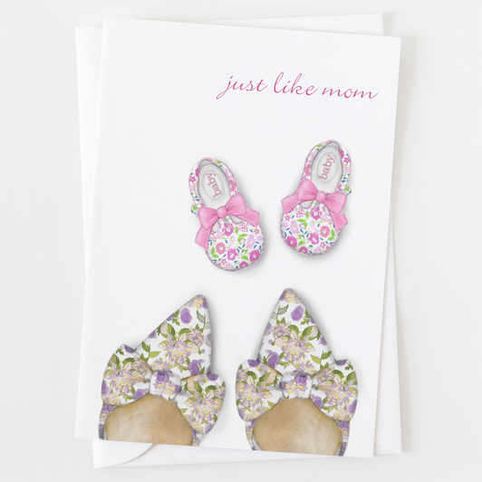 Just Like Mom Baby Greeting Card C_1453