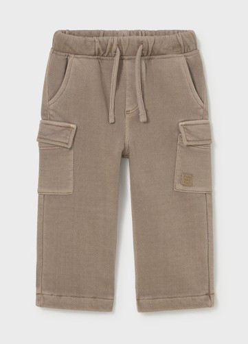 Mayoral Boy Knit Cargo Pants - Truffle (2544-072)