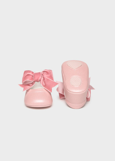 Mayoral Bow Buckle Shoes - Pink (9158-091)