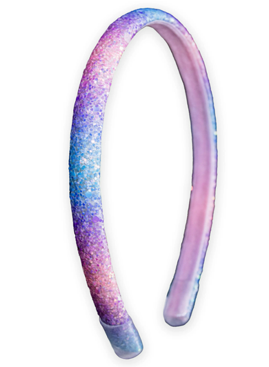 Multi-Colored - Glitter Headband - Thin Hairbands for Kids