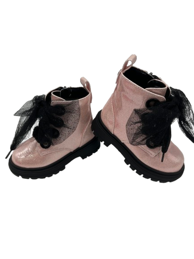 Nina Shoes - Chassy Light Pink Glitter Shoes