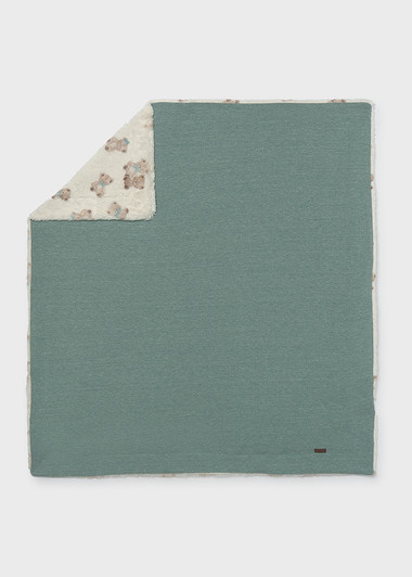 Mayoral Blanket with Fur Lining - Mineral (9144-78)