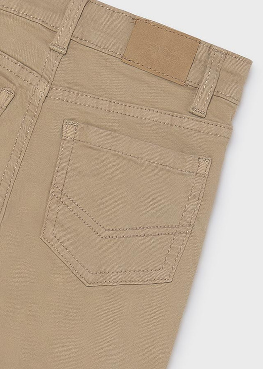 Mayoral Boy 5 Pocket Slim Fit Basic Pant - Hazelnut (517-44)
